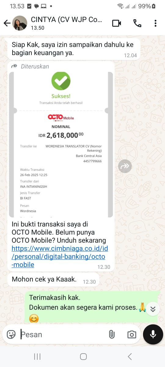 Bukti Transfer 9