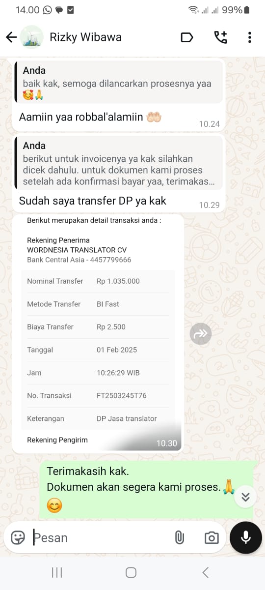 Bukti Transfer 10