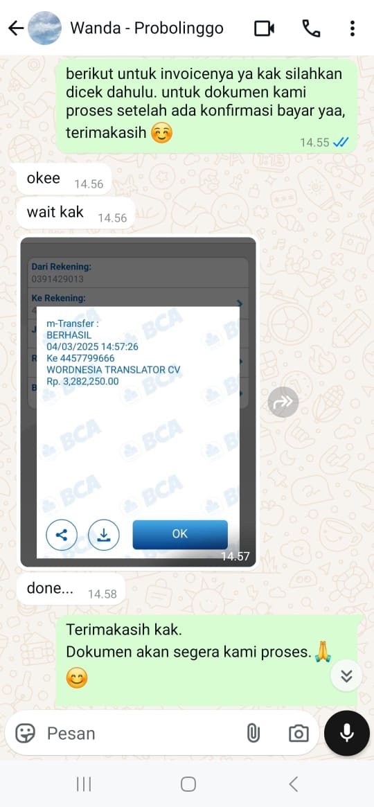 Bukti Transfer 5